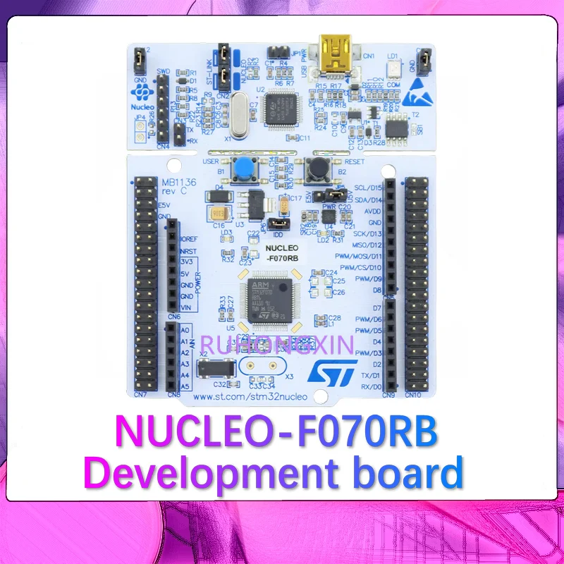 Женская плата разработки для микроконтроллера STM32F070RBT6