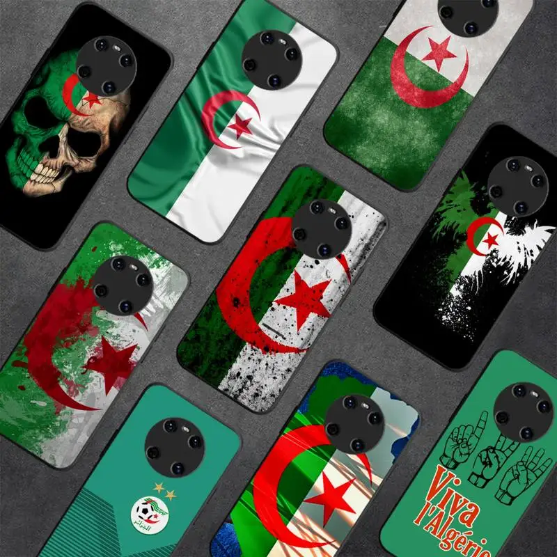 

Algeria Flag Phone Case For Huawei Y 5 Y62019 Y52018 Y92019 Luxury funda case for 9prime2019