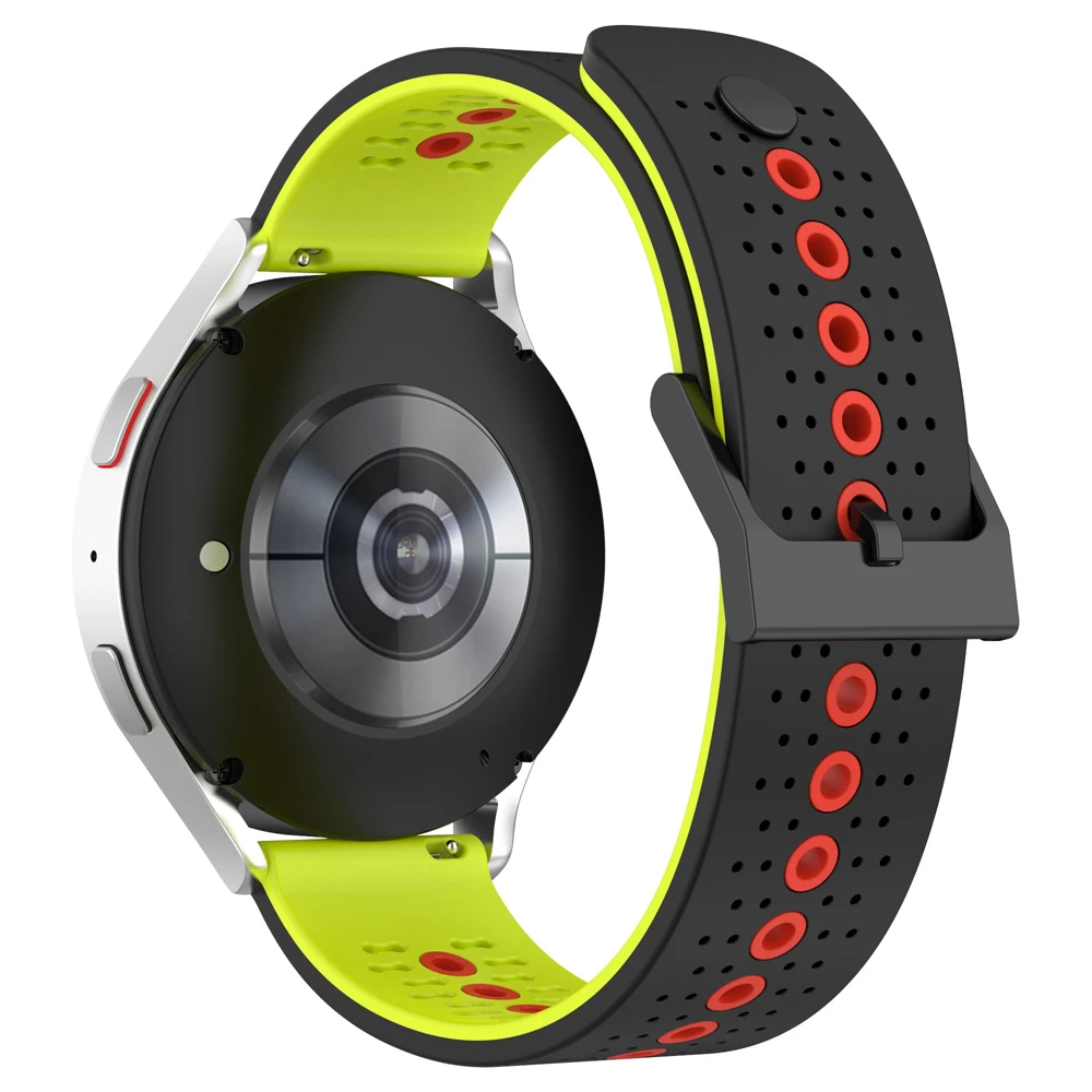 Silicone Strap for Samsung Galaxy Watch 5 45mm/watch 5 40mm 44mm/watch 4 40mm 42mm 44mm 46mm Band Macaron Contrast Color fresh