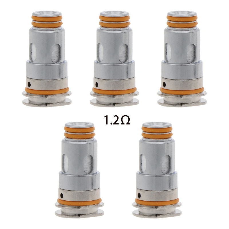 

5 Pieces Vape Atomizer Core for Geekvape B Series Boost Kit，1.2ohm Mesh Vaper Start Coil Props Repair Part