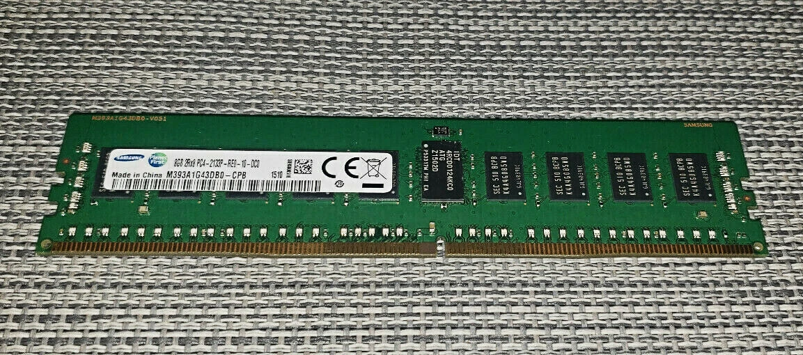

RAM 8G 2RX8 PC4-2133P-RE0-10 ECC M393A1G43DB0-CPB server memory
