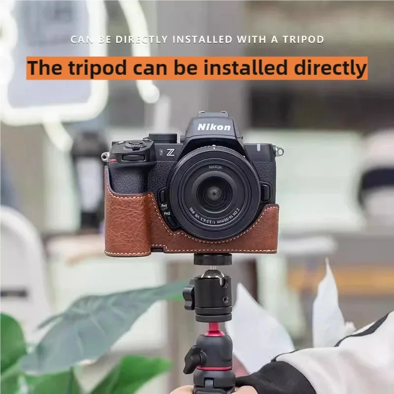 Защитный чехол для камеры Nikon Z50II кожаный защитный кожаная сумка из искусственной
