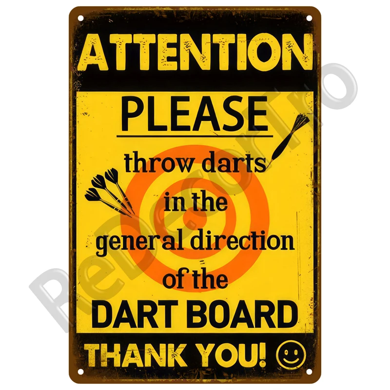 Предупреждение опасность Остерегайтесь металлических знаков винтажная