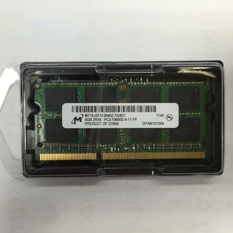 

Панель памяти для ноутбука RAM 4G 1333 Φ 1,5 V