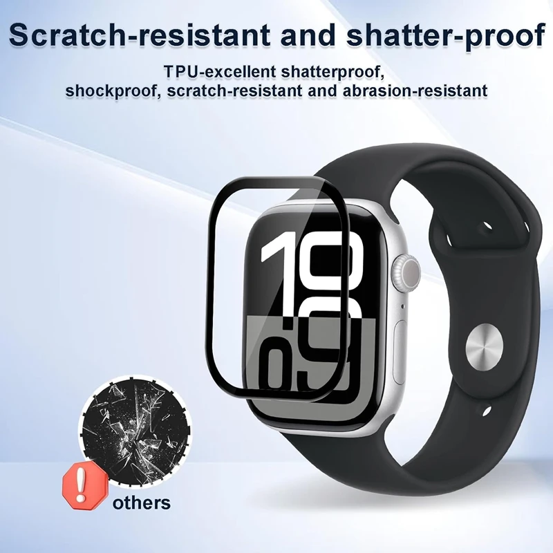 Защитная пленка для Apple Watch 46 мм 45 мм 44 мм 38 40 41 42 мм 49 мм изогнутые защитные пленки для экрана iwatch series Ultra 11 10 9 8 7 SE 6 5 (art.: 3920d1fc63f64) - 3920d1fc63f64