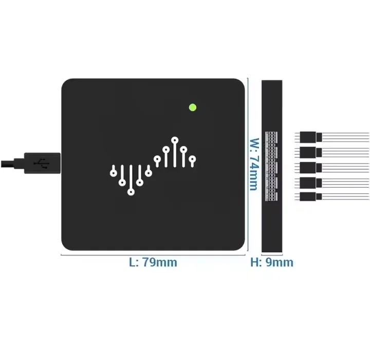 Фото Логический анализатор DSLogic U2Basic/DSLogicPlus/DSLogicU3Pro16/DSLogicU3Pro32, 16 каналов, 5-кратное увеличение полосовой пропускной способности до 400 МГц, электронные компоненты №1