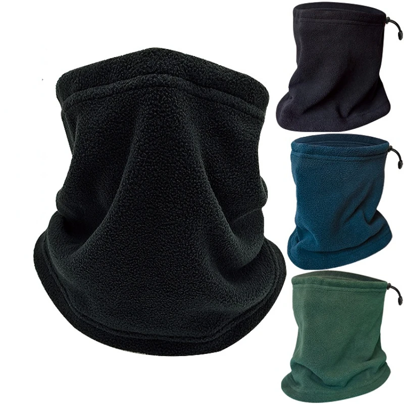 

New Fleece Neck Tube Ear Warmer Fishing Skating Running Sport Scarf Face Mask Camping Hiking Neck Warmer Warm Cycling Headwear