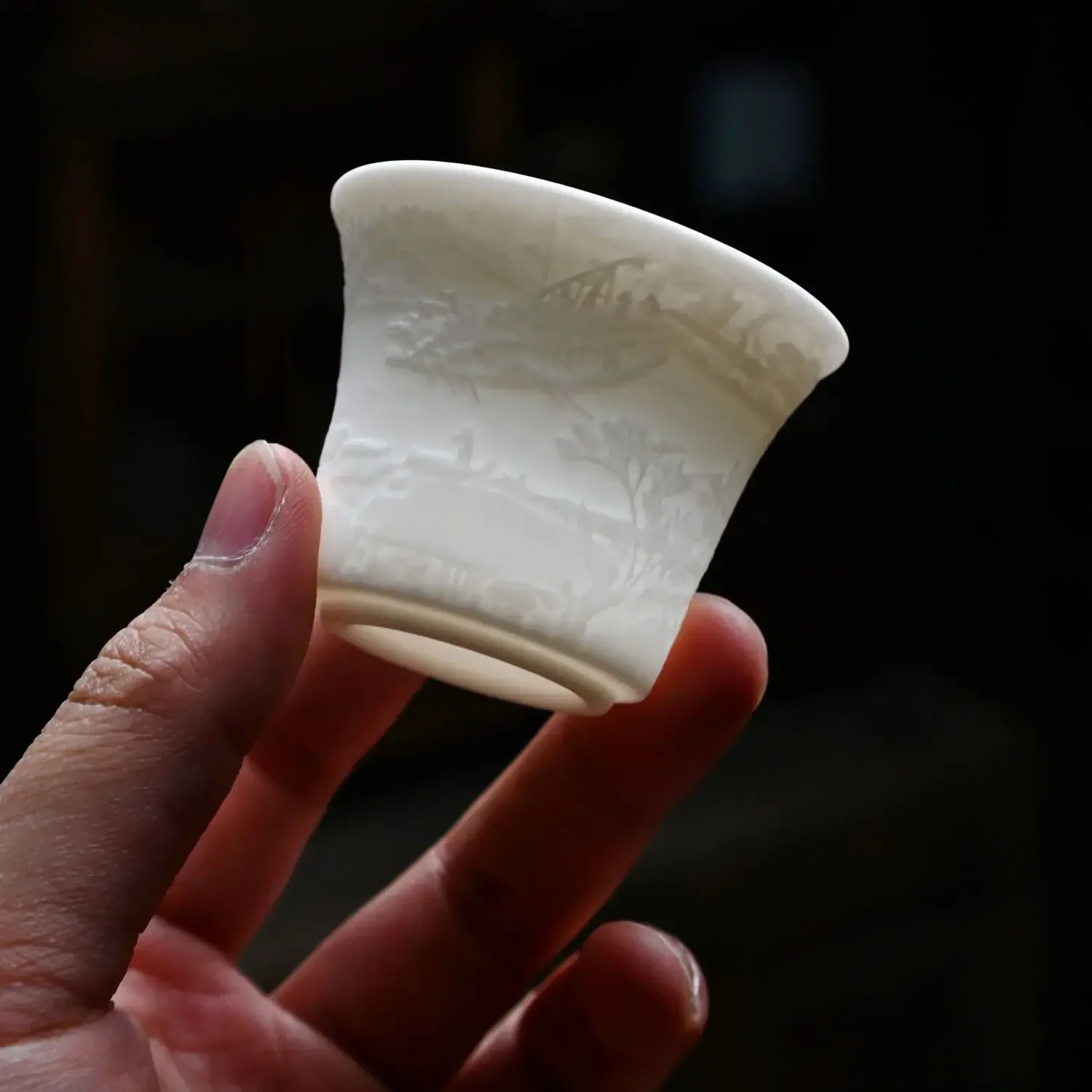 Master Cup Белый Керамический Набор Чайных Чашек 6 Упаковок