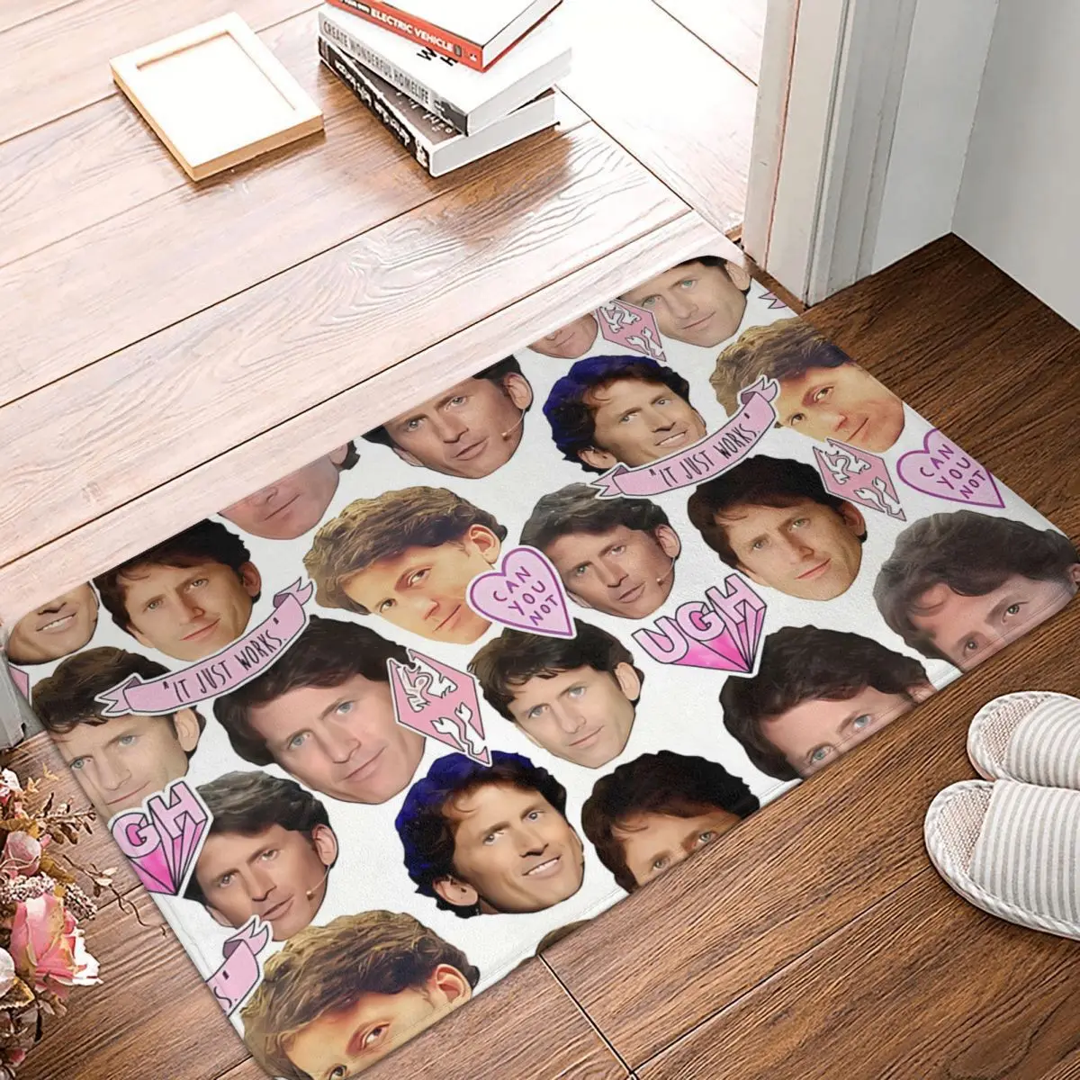 Коллаж Todd Howard 40x60 см ковер полиэстеровые напольные коврики милые стильные