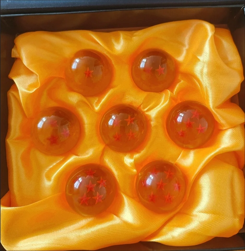 Фото Коллекционный набор из 7 фигурок-кристаллов Dragon Ball Z в подарочной коробке, издание для фанатов аниме, коллекционная демонстрационная версия Dragon Ball Z №3