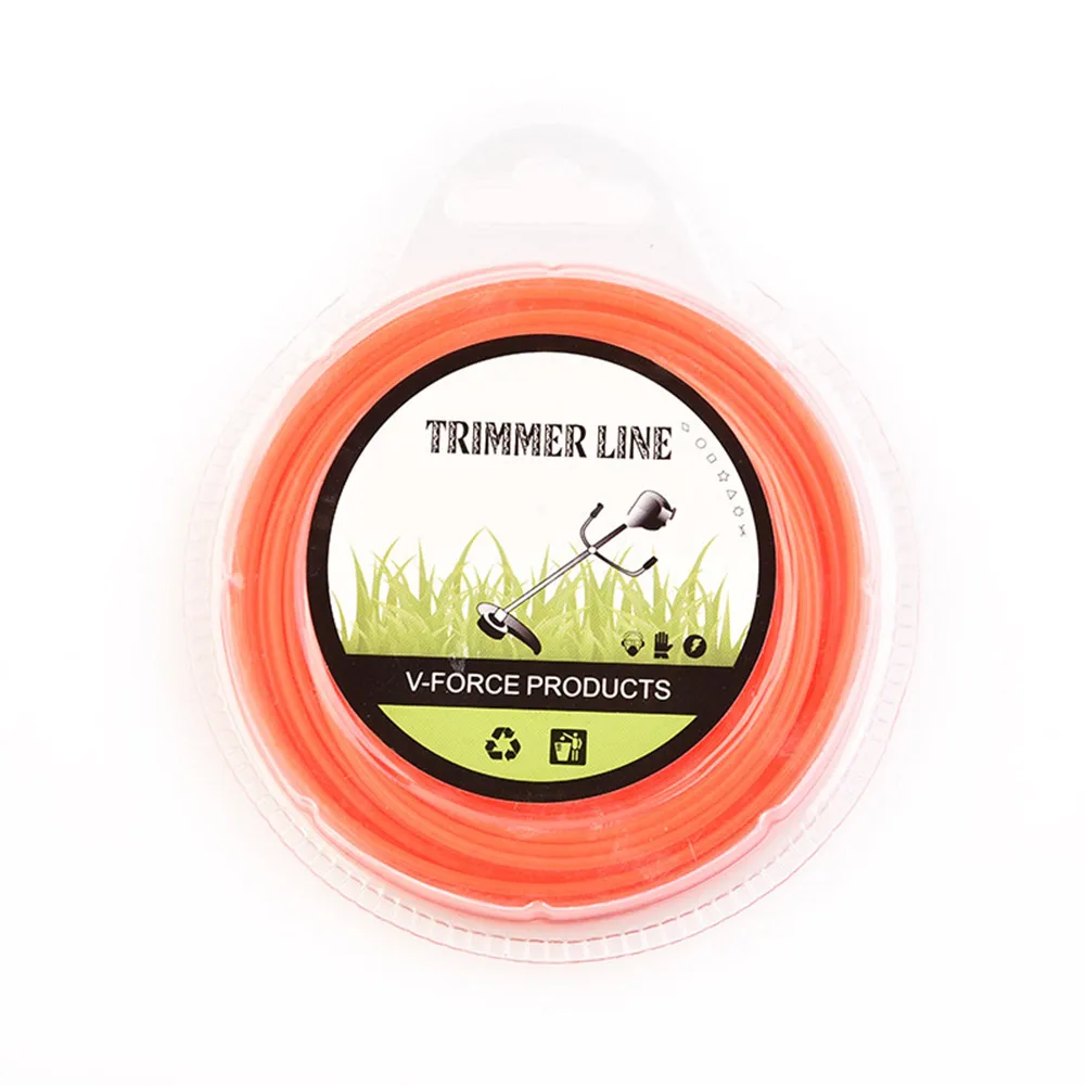 

Accessory ​Strimmer Line Garden String Tool Trimmer Wire 15m*2mm Nylon Outdoor Repair Replacement Spare Supply