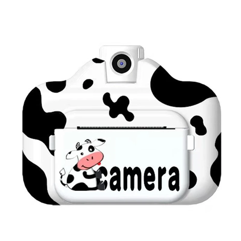 Instant Print Camera For Kids, Digital WIFI Video Camera With 3 Rolls Print Paper , Toys Gifts For Girls And Boys