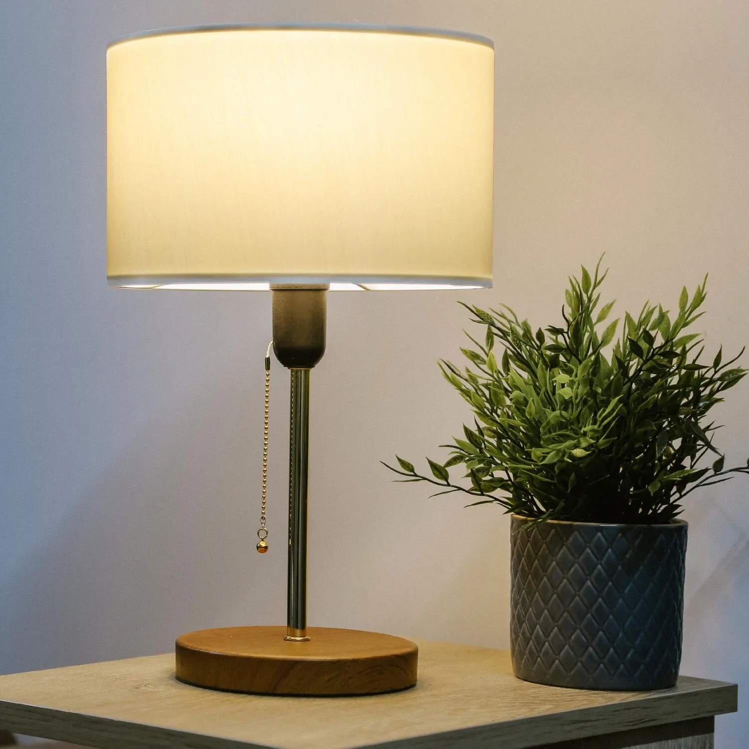 

North home fabric titled lampshade night light,Table lamp, Desk lamp, Bedside lamp, bedroom night lamp, Table lamp for bedroom