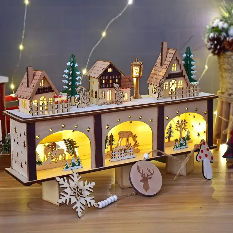 DIY креативный календарь коробка настольные украшения окно макет реквизит