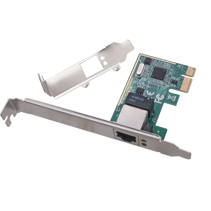 

1 PCS 1000Mbps Gigabit Ethernet PCI Express PCI-E Network Card 10/100/1000M RJ45 LAN Adapter Converter Network Controller