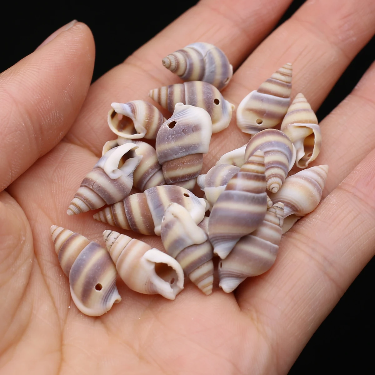 

Natural Shell Conch Trinket Fish Tank Aquarium Ornaments Handmade Beads For Jewelry Making Crafts Bracelet Accessory180pcs
