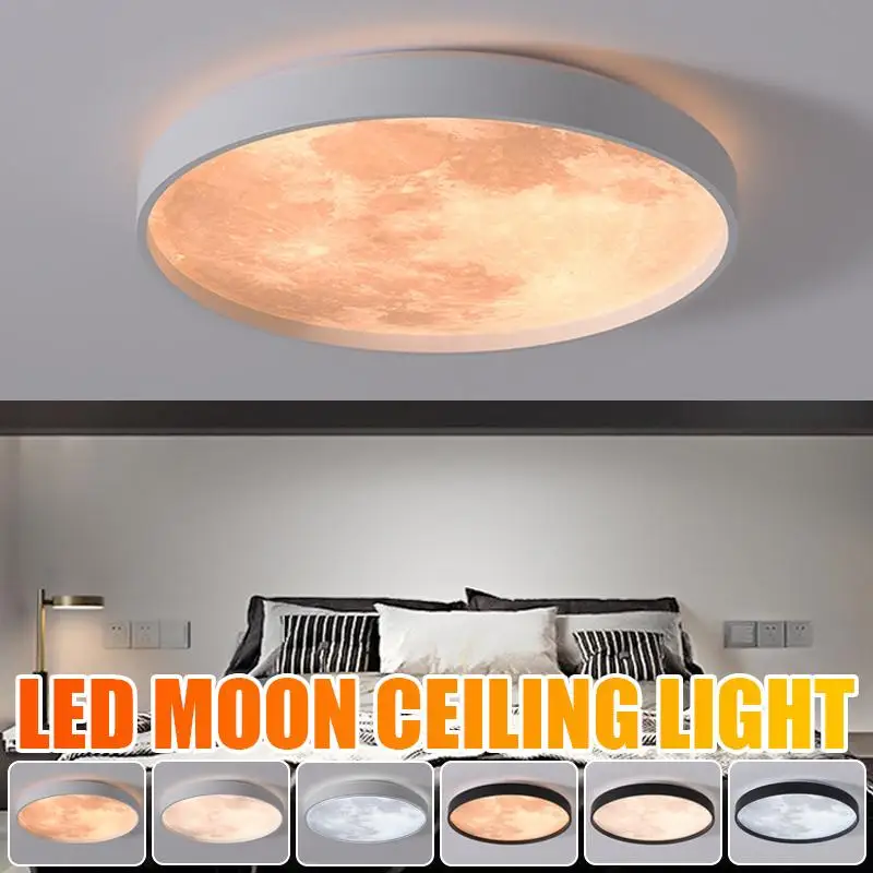 

Moon LED Wall Light For Bedroom Kid's Room Foyer Living Room Coffee Bar Aisle Hallway Gallery Studyroom Indoor Home Light AC220V