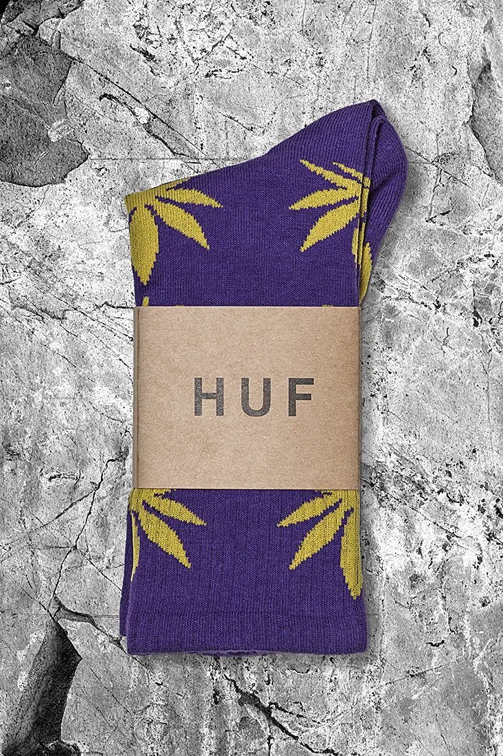 Носки длинные HUF Фиолетовый | Мужская одежда