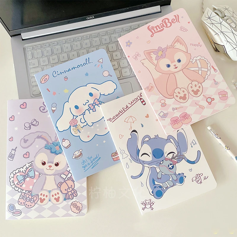 

Блокнот из мультфильма «Стич линабелл», блокнот в стиле Диснея, школьная и офисная канцелярия, Еженедельный планировщик