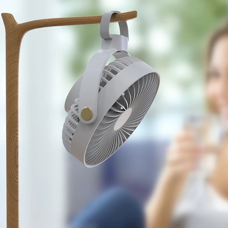 

USB-вентилятор XXUD для кемпинга, 4000 мАч, 3 скорости