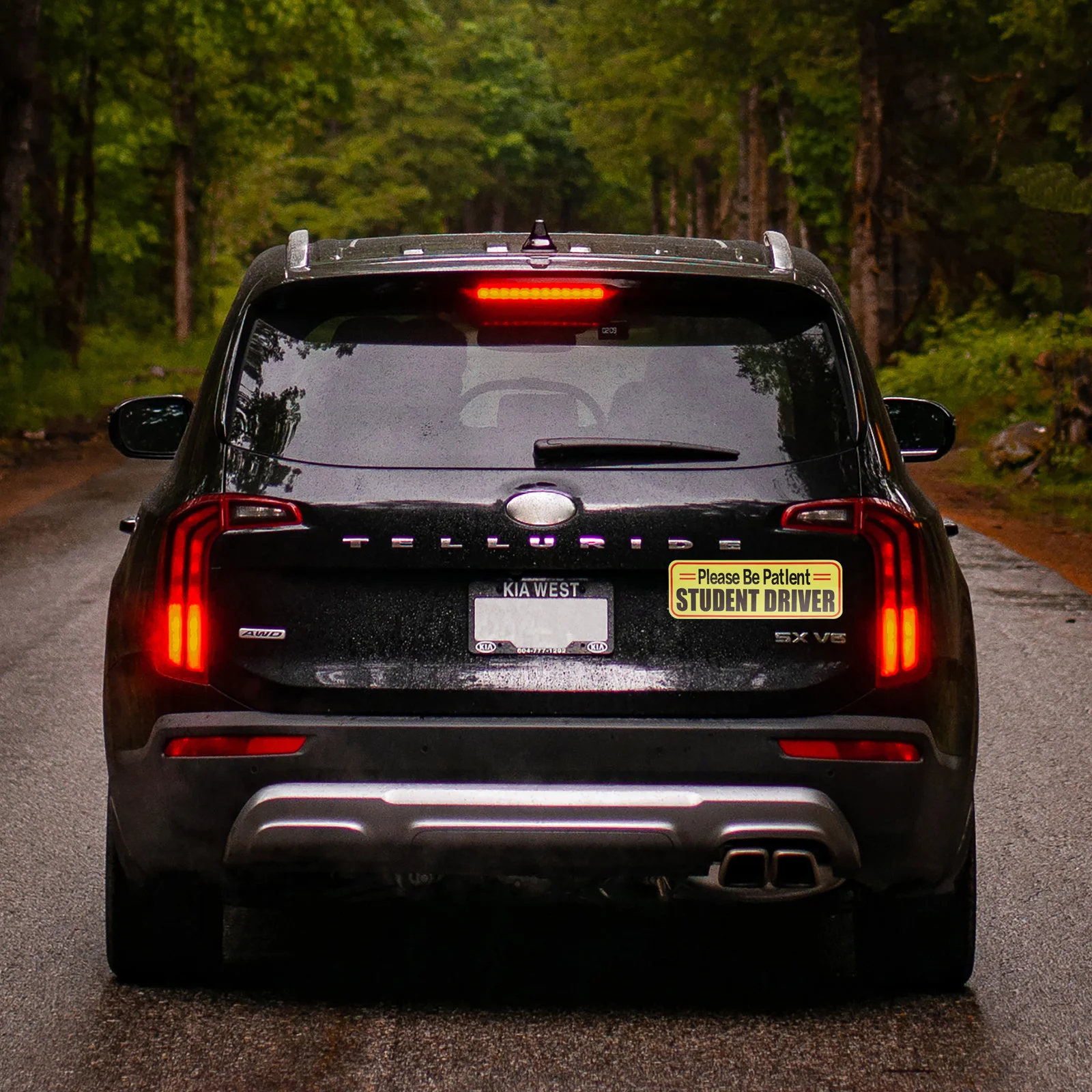 Светоотражающие наклейки Новые знаки безопасности водителя Студенческий