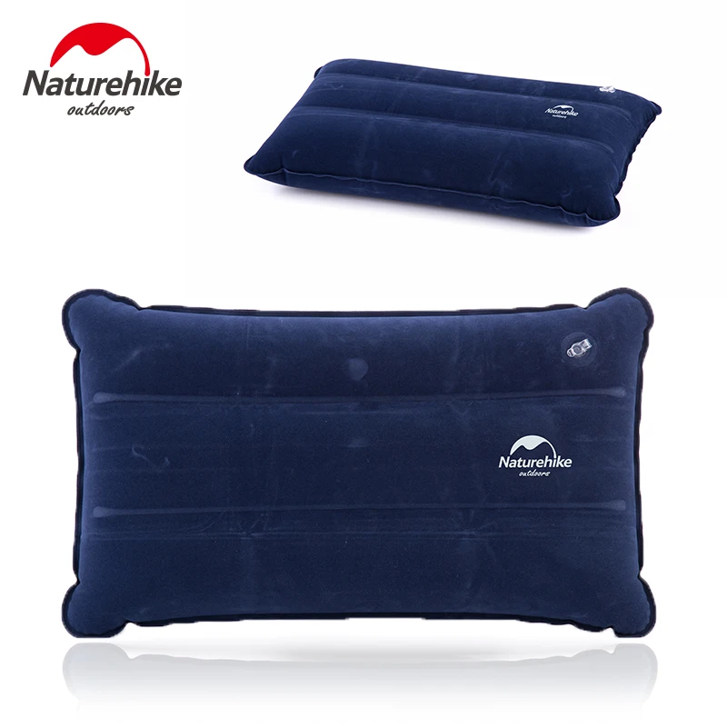 Naturehike надувная сжатая Складная замшевая ткань мягкие подушки для сна офисная портативная для дома путешествия на открытом воздухе походов