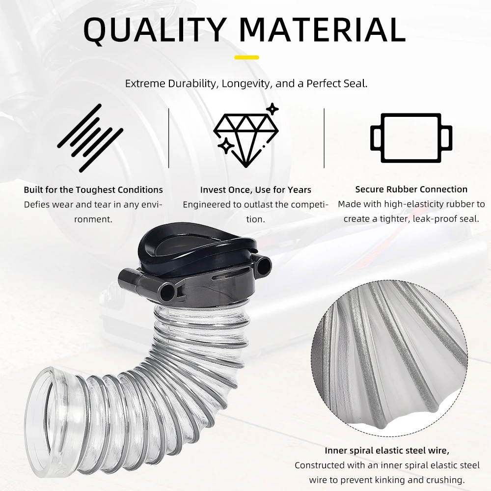 Фото Переходной клапан для шланга, совместимый с пылесосами Dyson DC41, DC75, UP20, DC65, Ball Animal 2, 3, внутренний шланг №3