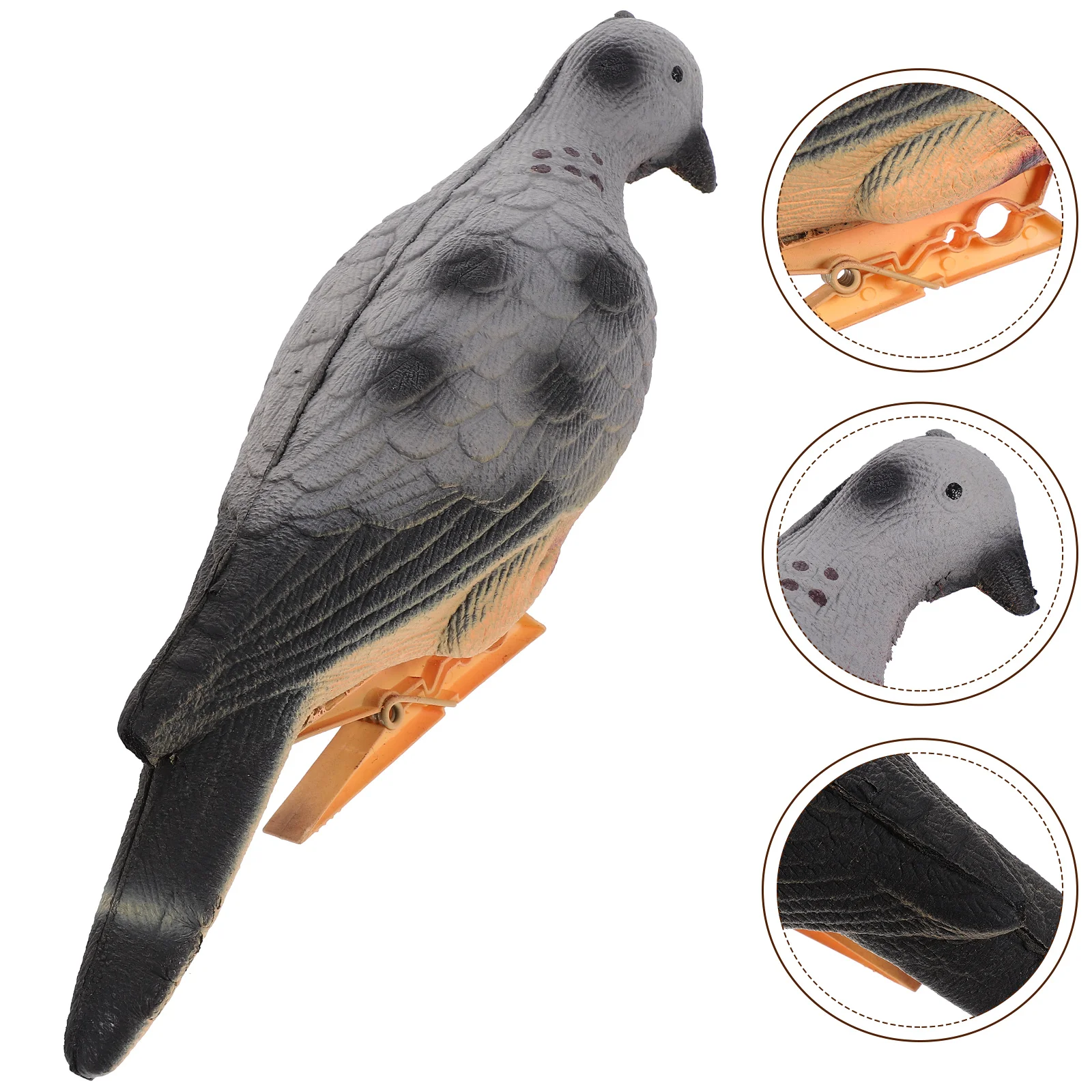 

Simulated Pigeon Lovely Dove Adornment Athletic Gear Simulation Animal Simulates Equipment Hunting Design