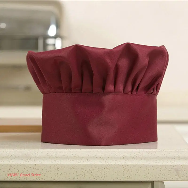

Comfortable New Cook Adjustable Men Kitchen Baker Chef Elastic Hat Catering