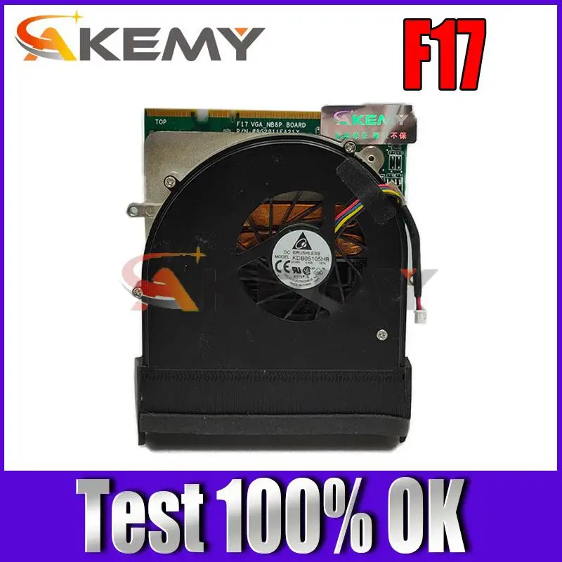 

For ASUS F17 VGA _NB8P BOARD Graphics Video Card with fan tested full well