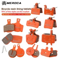 meroca mtb bike hydraulic brake pads for xt m446 m355 magura bicycle parts cycling organic resin disc brake pads bicycle parts