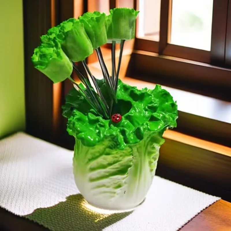 WHYOU овощная форма романтическая еда вилки для фруктов закуски десерты аксессуары