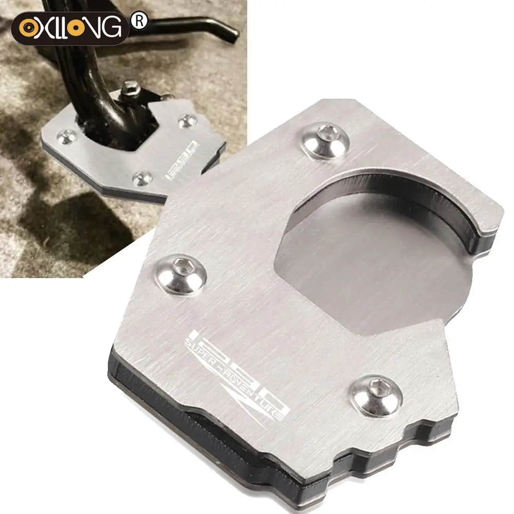 

Motorcycle Kickstand Foot Side Stand Extension Pad Plate FOR 1290 Super Adventure R 2022 Kickstand Support Pad Support Shell