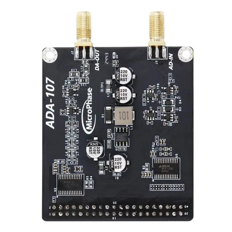 Фото Плата разработки FPGA ABJF-Microphase, плата разработки FPGA ADA107 с высокоскоростным модулем AD/DA, платформа для тестирования ADC/DAC №3