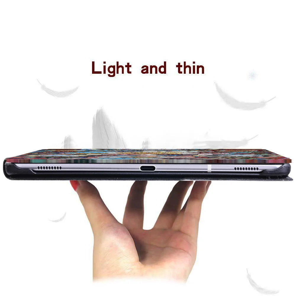 Чехол для планшета Lenovo Tab (E10/M10)/Lenovo Smart M10 FHD Plus повседневный кожаный чехол-книжка