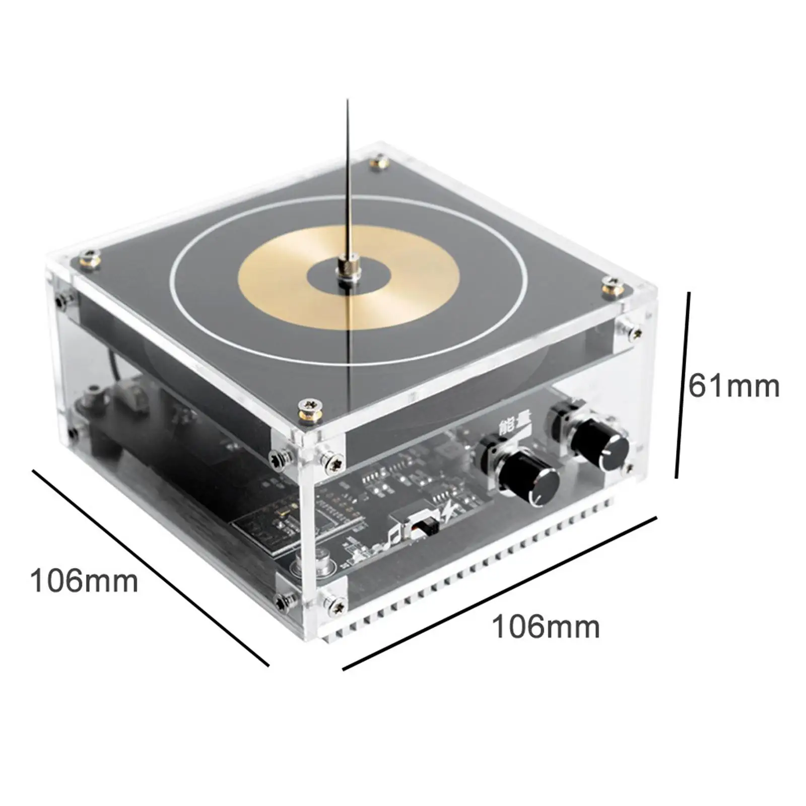 

Music Tesla Coil Touchable Scientific Experiments 10cm Gift Tool for