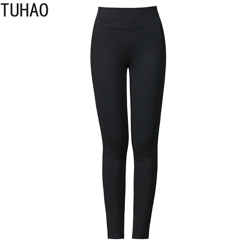 

TUHAO Large Size 9XL 8XL 7XL High Waist PANT for Women Woman OL Office Pencil Pants Female Oversized Mother Mom Femme Trousers
