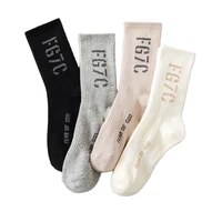 new european and american spring and autumn hip hop fashion socks personality male alphabet socks sports skateboard leisure sock