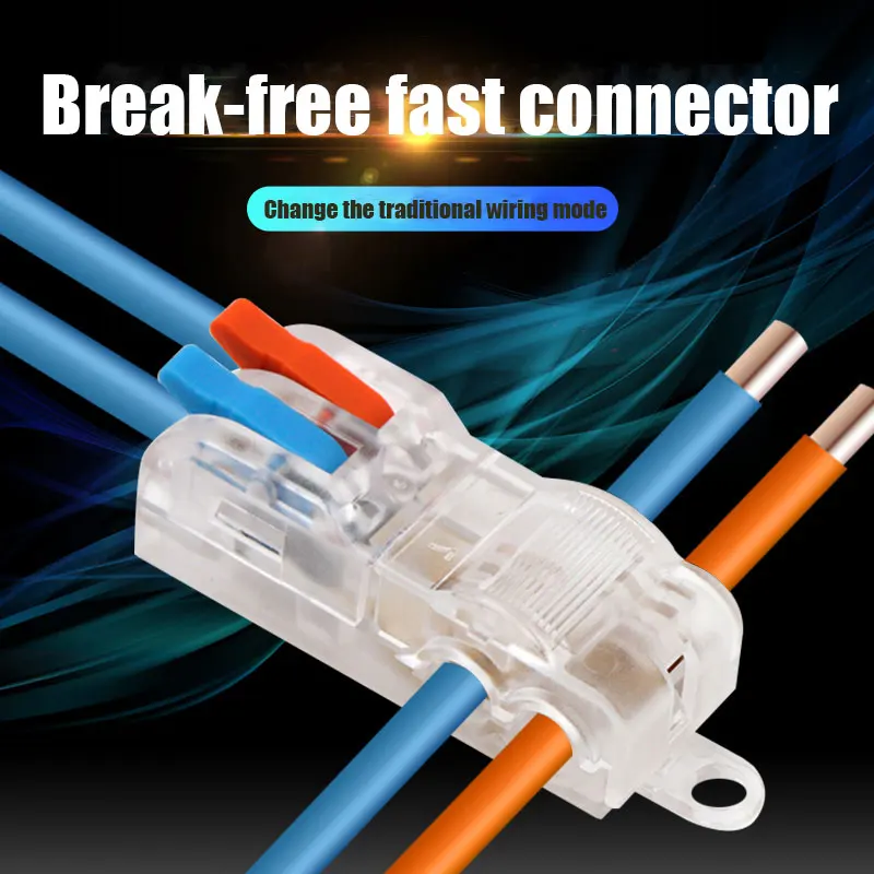 

1/5/10PCS T-type Quick Splicing Cable Crimp terminals for 8-22AWG wiring, LED Connectors for cars,