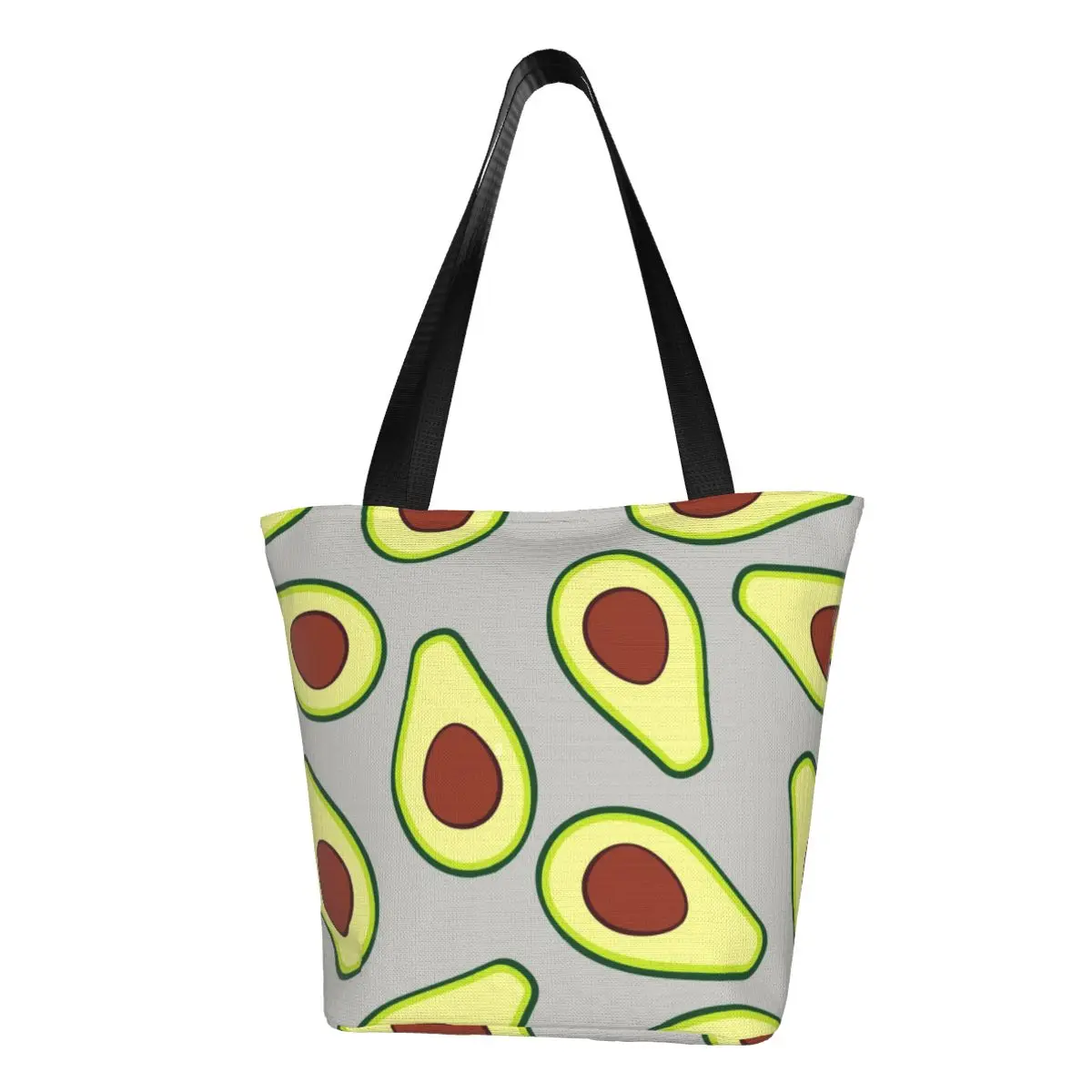 Women Avocado Print Shopping Bag Girl Canvas Cloth Shoulder Bag Environmental Storage Handbag Reusable Foldable Eco Grocery Tote
Women Avocado Print Shopping Bag Girl Canvas Cloth Shoulder Bag Environmental Storage Handbag Reusable Foldable Eco Grocery Tote