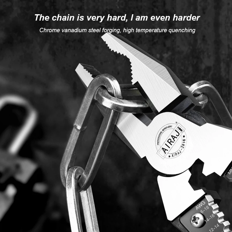 

Многофункциональные плоскогубцы, комбинированные плоскогубцы, обжимные кусачки, Тяжелые плоскогубцы, универсальные кусачки для проводов, ...