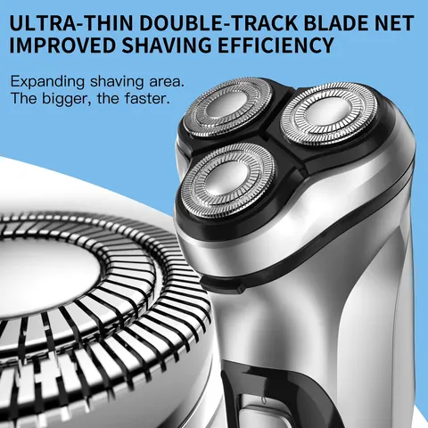 Электробритва ENCHEN Blackstone 3D с USB зарядкой — фото устройства