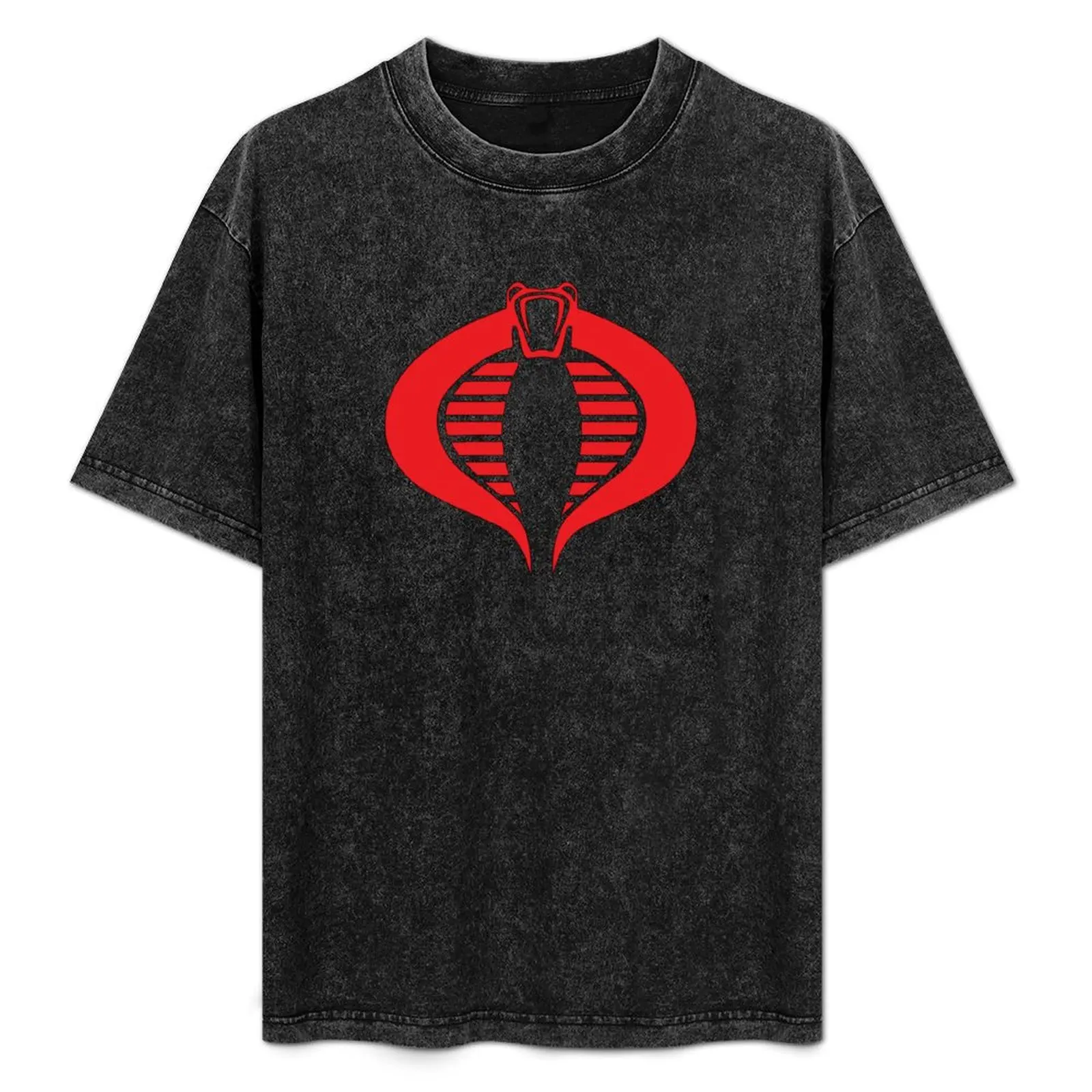 Фото Футболка с логотипом Cobra Logo Mask GI Joe, повседневная футболка в рабочем стиле №1