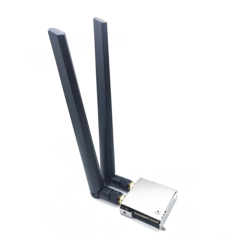 Сетевой адаптер WiFi Go AX201 6 Беспроводная связь Bluetooth5.0 2400 Мбит/с с ключом Cnvio Прямая