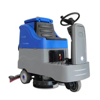China Low Noise Industry Electric Floor Scrubber Dry Cleaning Machine Car Multi-function Floor Cleaning Machine For Sale