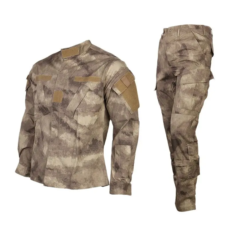 

Emersongear Tactical A-TACS Uniform Set-ARMY Style Shirts Pants Suit Training Airsoft Sports Outdoor Hunting Tops Trouser EM6906