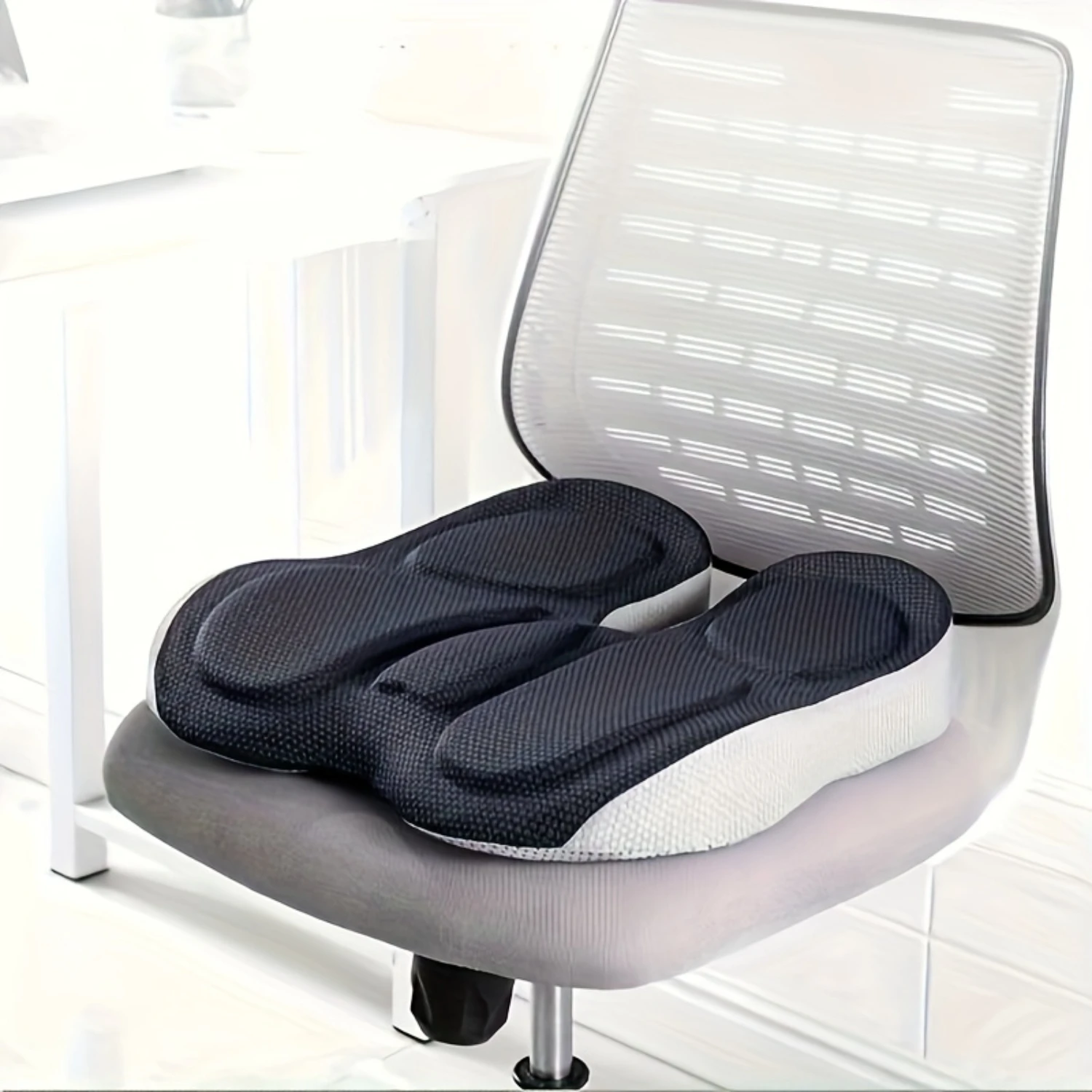 Donut Seat Cushion Pillow Car Pad Hemorrhoid Tailbone For Office Chair/Wheelchair Memory Foam Relieving