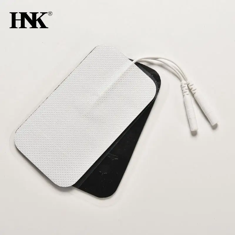 

1 пара самоклеящиеся Сменные накладки на 10 электродов квадратный стимулятор мышц Электрический цифровой массажер