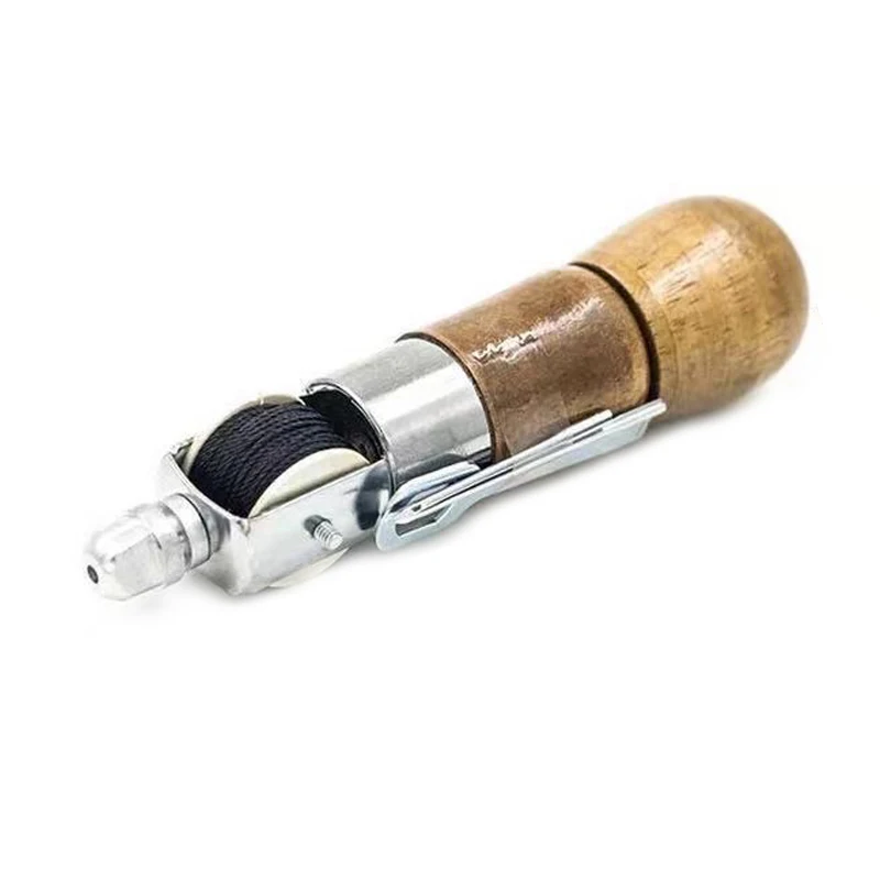 

Promotion! Leather And Fabric Sewing Awl Leather Craft Automatic Lock Stitching Sewing Awl Quick Stitch Repair Tool Kit