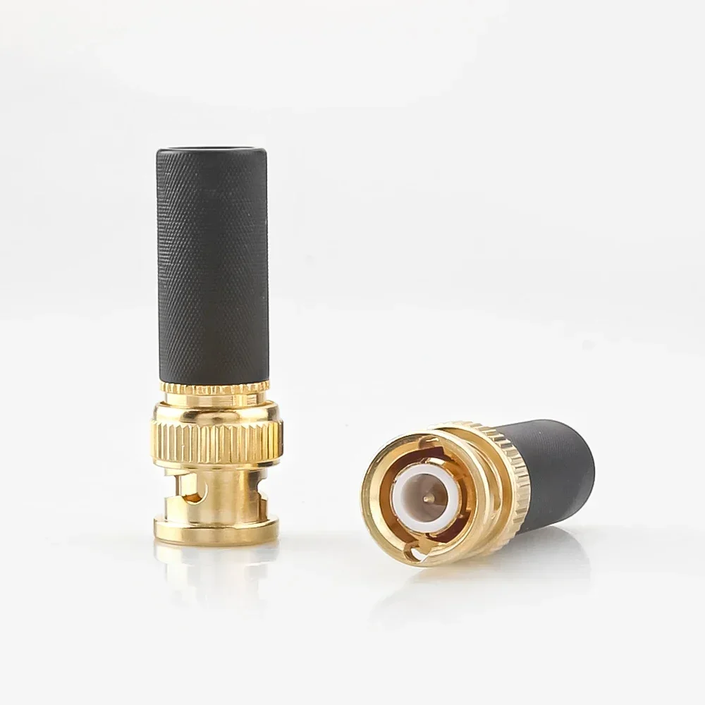 Высококачественный позолоченный разъем BNC штекер видеокабель HD SDI 75-5